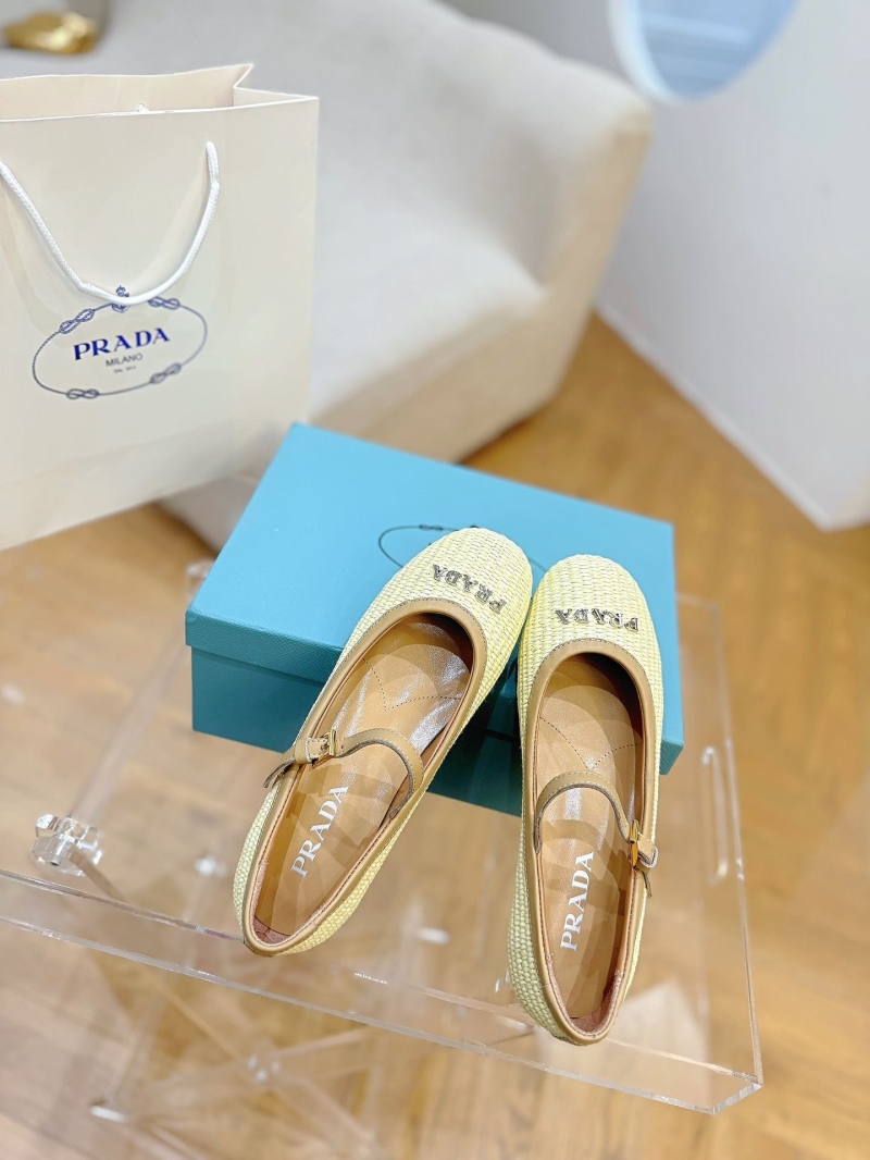 Prada flat shoes